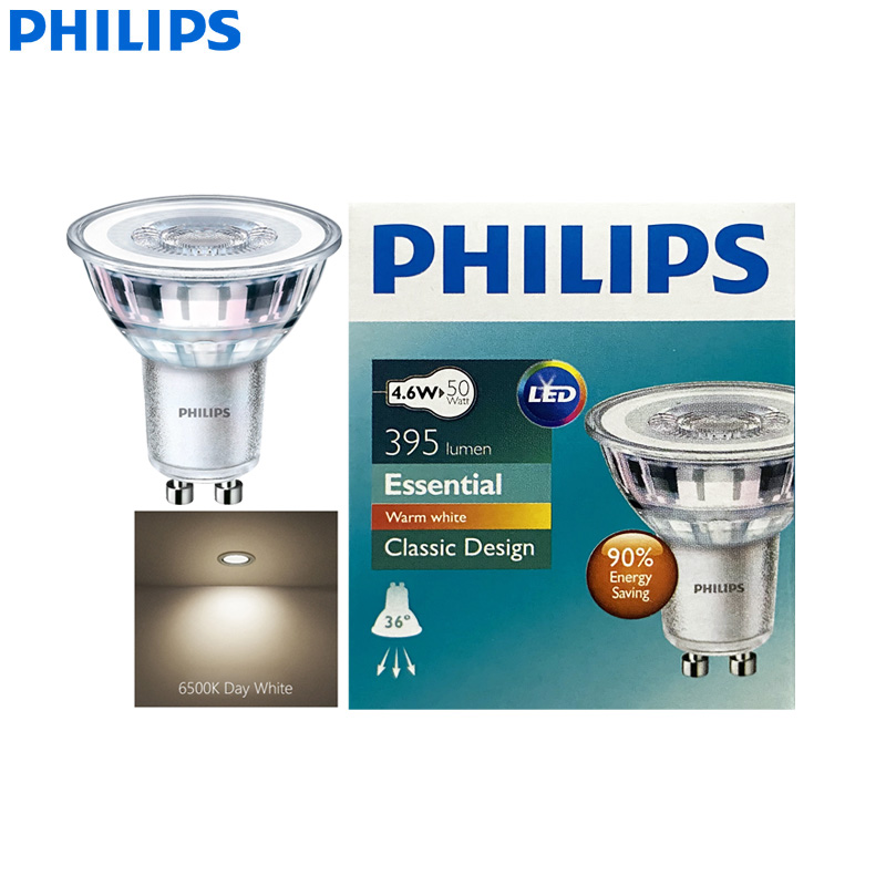 Philips Bulb Led Classic - フィリップス GU10 PAR16 エッセンシャル クラシック ホワイト