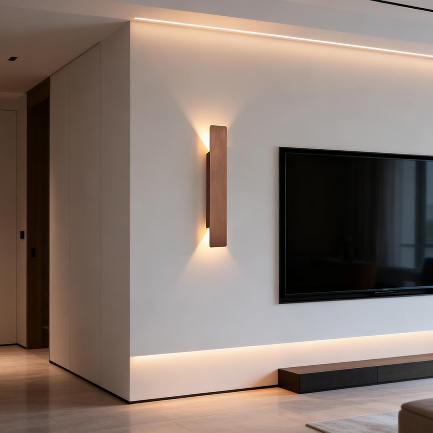 モダンでシンプルなLED室内壁掛け照明。寝室、リビング、玄関 - Decor Lighting Cy のレビューと価格