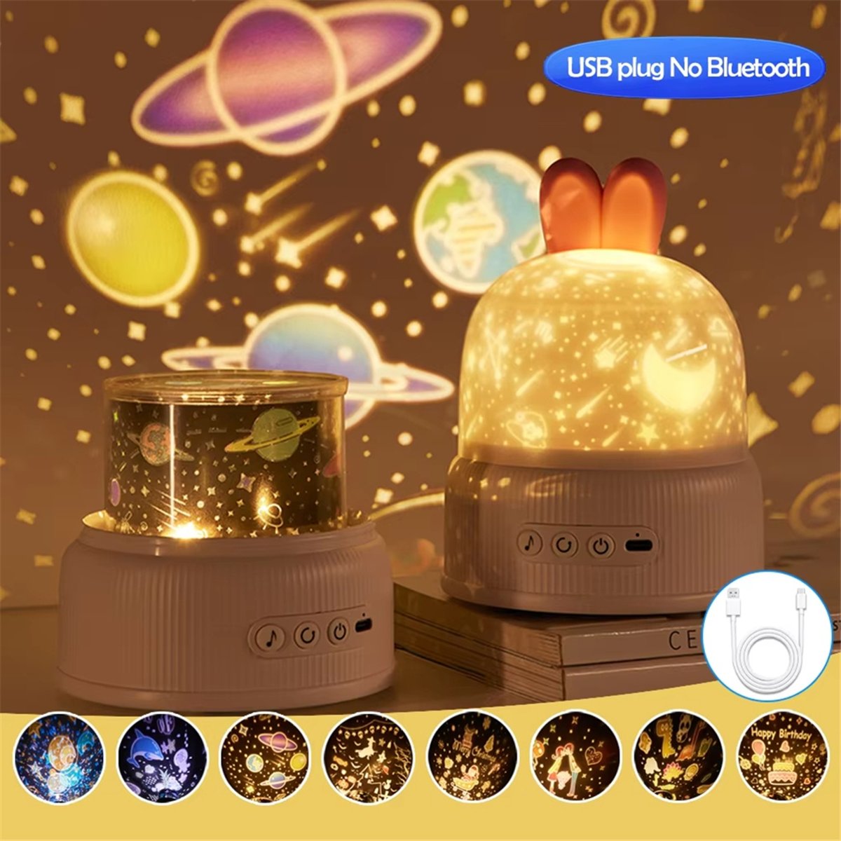 熱い！ かわいいプロジェクターナイトライト 子供用 オーシャ - Decor Lighting Lamps のレビューと価格