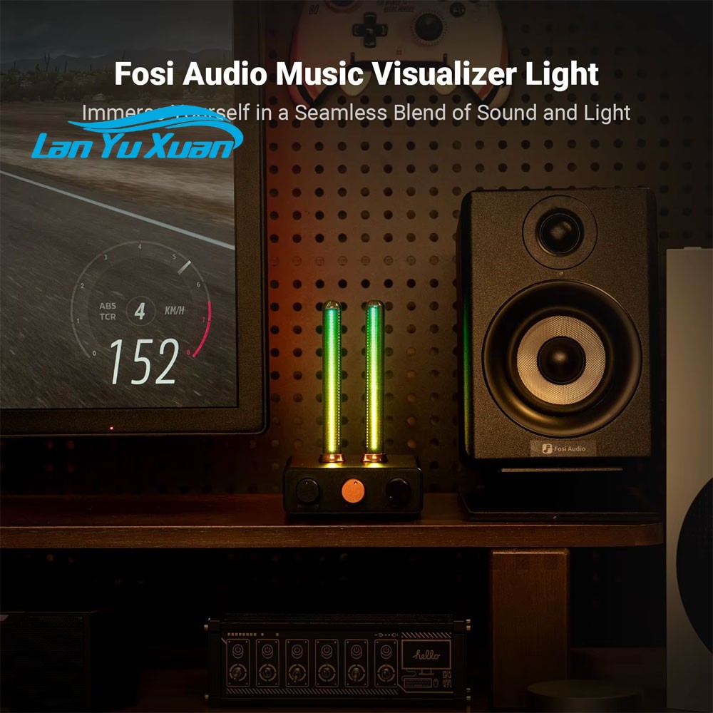 Fosi Audio AH-01A ミュージックビジュアライ - Lighting Visual のレビューと価格